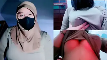 Bokep Jilbab Ukhti Remas Toket Gede Live di Kamar poster